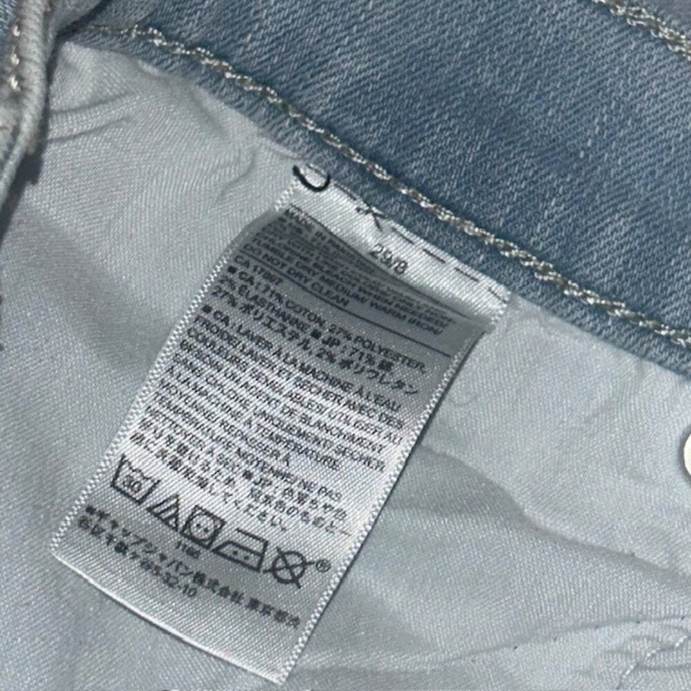Banana Republic Skinny Fit Jeans Women's 29/8 Blue 5-Pocket Light Wash - Picture 4 of 6
